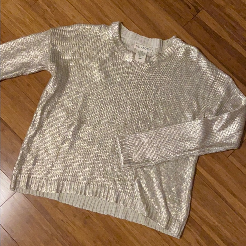 Billabong Gold Shimmer Top